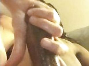 amatir, cumshot-keluarnya-sperma, buatan-rumah, handjob-seks-dengan-tangan-wanita-pada-penis-laki-laki, hitam, pasangan, sudut-pandang, berciuman, sperma, penis