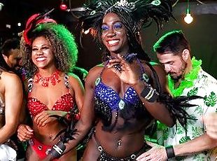 brazilian samba girls deep interracial bbc DP fucked at our weekly ...