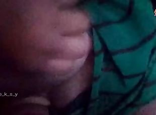 Desi bhabhi showing her boobs to her boyfriend on video call becaus...
