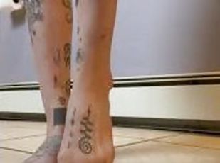 amaterski, nijemci, stopala-feet, prekrasne, fetiš, sami, got, gigant, tetovaže