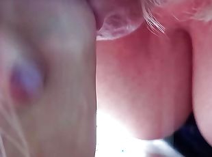 cul, gros-nichons, femme, amateur, mature, fellation, énorme-bite, milf, maison, maman