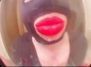 Red Lip Masked Mommy