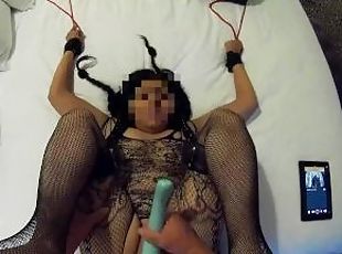 asiatisk, amatör, mogen, milf, leksak, hemmagjord, bdsm, par, fetisch, bondage