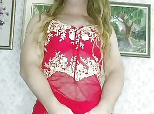 masturbação, transsexual, amador, pénis-grande, travesti, europeia, loira, euro, webcam, fetiche