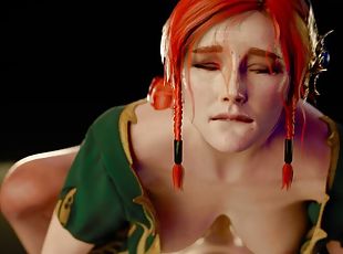 TRY NOT TO CUM FROM THE INTENSE FUCKING WITH TRISS MERIGOLD, THE WI...
