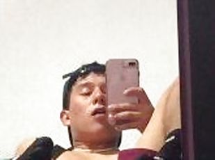 asiatique, masturbation, amateur, anal, gay, pieds, webcam, solo, minet