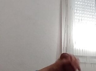 Stepmom orders me to masturbate otherwise she will fuck me with a s...