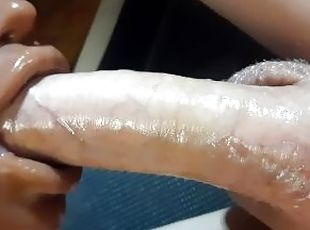 masturbation, étudiante, amateur, fellation, énorme-bite, jouet, branlette, rousse, secousses, ejaculation