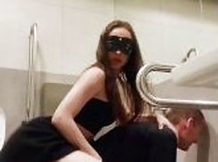 Anal fucking in the bathroom of clinic. Full video on my Onlyfans (...