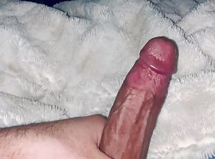 Billy Rawn Moans While Jerking Off Big Cock HUGE Cumshot