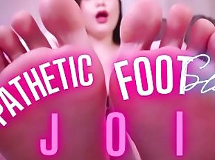 Pathetic Foot Slut JOI - FemDom Jerk Off Instruction Feet Fetish - ...
