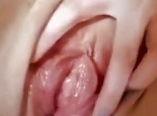 cul, clito, masturbation, orgasme, chatte-pussy, giclée, amateur, ados, point-de-vue, blonde