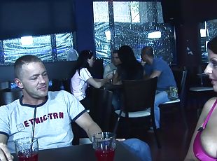 Busty Mom Madison Peet Having Sex In a Public Restaurant