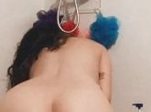 mastürbasyon-masturbation, amatör, orta-yaşlı-seksi-kadın, oyuncak, tek-kişilik