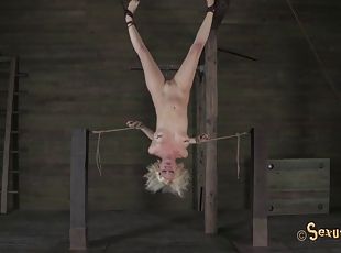 bdsm, esclave, blonde, fétiche, bondage