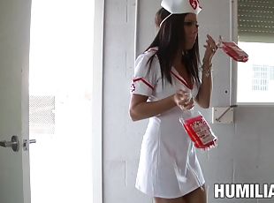 enfermeira, hardcore, bdsm, escravo