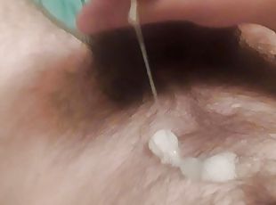 masturbate my big hairy cock until cumshot and give a big cumshot a...