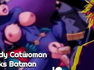 [M4F] Batman & Robin Double Team Nerdy Catwoman at the Campus Bonfi...