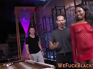 blowjob, ebony, hardcore, gangbang, svart, facial, hore-whore