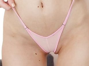 masturbación, coño-pussy, babes, cámara, voyeur, pelirroja, fetichista, a-solas, bikini, húmedo