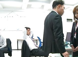 Japanese Office Girl Gets Fucked By Her Boss