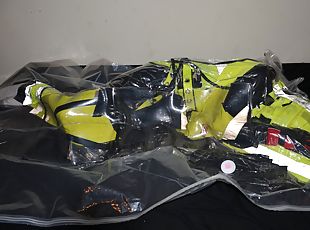 Feb 14 2023 - VacPacked in my hiviz coveralls with my hiviz harness...