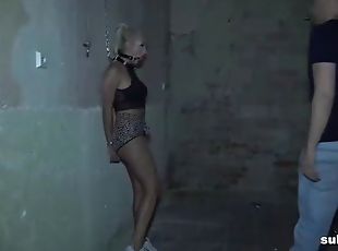 babes, bdsm, blond, kveling, bondage