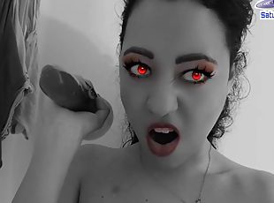 Saturno Squirt The Sexiest Latin Babe, She Is On Halloween Vampire ...