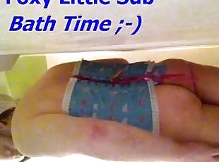 Submissive Bath Time Pleasure with kinky care bear corset Feels so ...