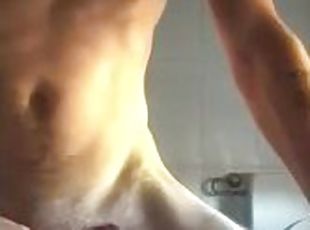 amateur, ejaculation-sur-le-corps, énorme-bite, ados, gay, branlette, collège, horny, européenne, euro