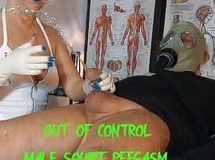 How to Male squirt from deep urethra bladder sounding out of contro...