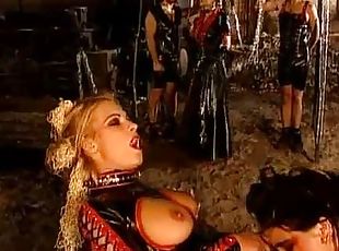 Sexy Babes in Chains Get Fucked By their Master