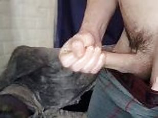 dyakol-masturbation, baguhan, talsik-ng-tamod, malaking-titi, relasyon-ng-magkaibang-lahi, tamod, solo, maskulado, tato, titi