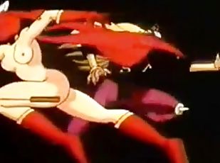 Hentai superhero action with a bit of hardcore sex