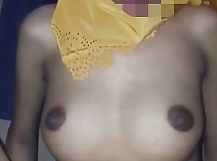 Indonesian wife hijab WOT and my dick Cum in pussy