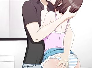 büyük-göğüsler, vajinadan-sızan-sperm, animasyon, pornografik-içerikli-anime