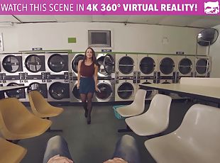 Abigail Mac is taking an extra load in this immersive VR porn movie.