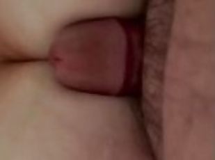 He tittyfucks me with lube and then explodes all over my big tits! ...