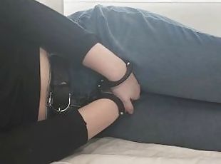 pisser, bdsm, culotte, solo, jeans