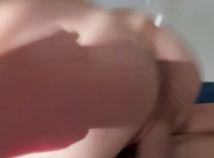 bouncing, moaning, & talking dirty like a needy slut on my husbands...