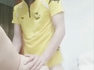 Chinese deliveryman live sex girlfriend homemade 36d36d
