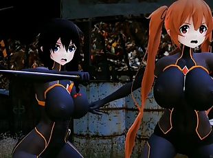 Mmdmp-7l Anime Girls vs Lusty Demon Invaders Part 2