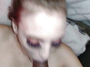 amateur, babes, fellation, interracial, point-de-vue, ejaculation, bite, petits-seins, sucer