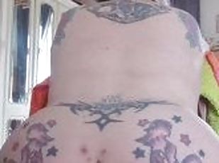 cul, orgasme, amateur, milf, jouet, joufflue, britannique, percé, chevauchement, gode