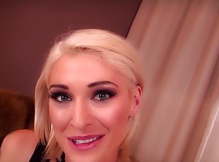 anal, cumshot, pov, ansiktssprut, blond, tatuering