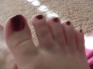 amateur, babes, pieds, naturel, fétiche, solo