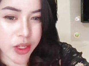 payudara-besar, orgasme, mainan, webcam, payudara, seorang-diri