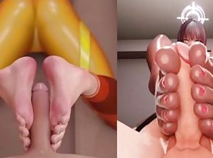 asiatic, masturbare-masturbation, milf, compilatie, picioare, animatie, hentai, fetish, stimulare-cu-piciorul