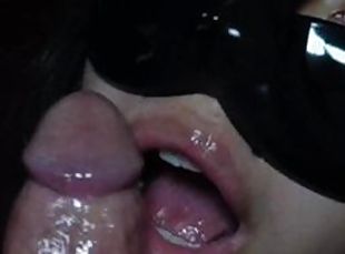 masturbation, avsugning, latinska, mamma, deepthroat, mjölk