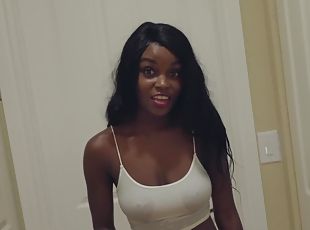 bañando, cuatro-patas, coño-pussy, mamada, negra-ebony, interracial, hardcore, negra, pareja, primera-persona